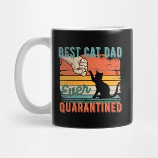 Best cat dad ever quarantined fathers day gifts 2020 quarantined Mug